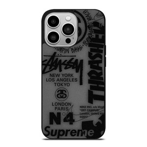 SUPREME STUSSY HYPEBEAST iPhone 14 Case Cover